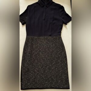 NWT Hugo Boss Navy Blue Sheath Dress